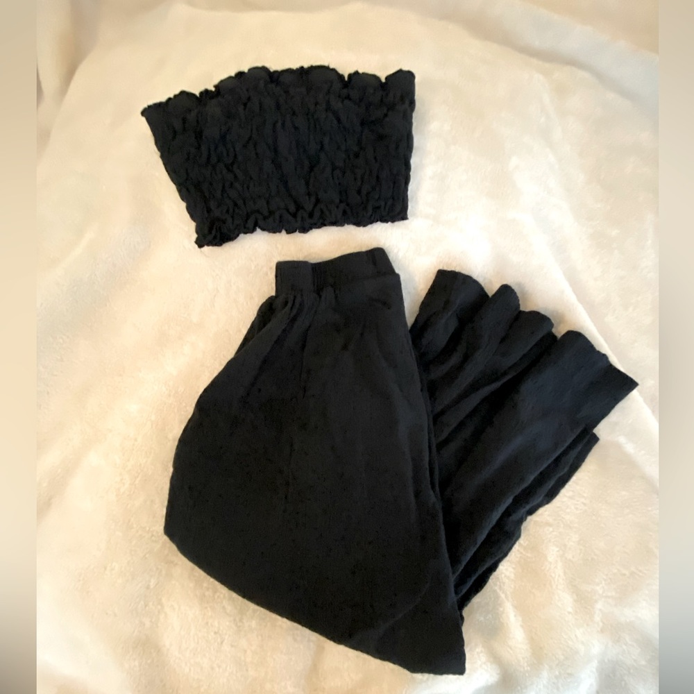 Good Condition! Free People Solange Set-Black (L)